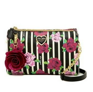 Double Zip Tassel Entry Crossbody